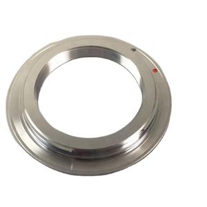 Accesorios para Cámaras Digitales <span class=keywords><strong>de</strong></span> Massa Photography Equipment, Anillo Adaptador <span class=keywords><strong>de</strong></span> Lente M42 <span class=keywords><strong>de</strong></span> Cobre Plateado Mecanizado por CNC, Formato Completo para EF - Product Image 1