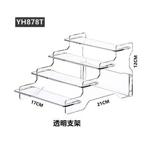 Expositor Acrílico Transparente AURORA con Diseño Escalonado Art Deco, Fácil de Montar, para Almacenamiento de Figuras y Cajas Sorpresa - Product Image 4