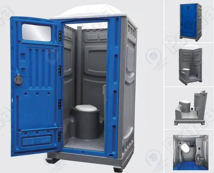 Mobil ev tuvalet hareketli açık tuvalet Wc kamp taşınabilir
