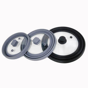 נפלא 11.8in צלחת קריסה מכסה מכסה מכסת זכוכית סיליקון מיקרוגל כיסוי מגן 30 ס "מ 30 ס" מ - Product Image 2