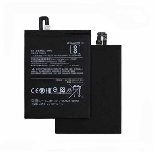 Cellphone Battery for Poco F1 M1805E10A BM4E 4000mAh 3.7-3.8V Fast Charging Multi-Protection Note 8 India Lithium-Ion Battery