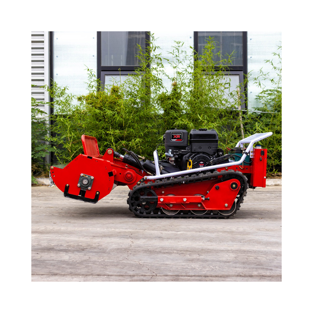 Remote Control Lawn Mower HTM850 Robot Lawn Mower With Diesel Engine