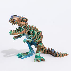 Figurine Articulée Serpent Œuf Imprimée en 3D, <span class=keywords><strong>Jouet</strong></span> Créatif en Plastique <span class=keywords><strong>Dinosaure</strong></span> Animal pour Garçons, Idéal pour Enfants <span class=keywords><strong>de</strong></span> 2 à 7 Ans - Product Image 2