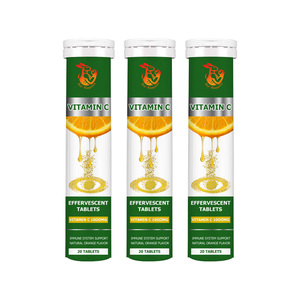 OEM ODM Vitamin C Effervescent Tablets with Vitamin C Improves Skin Health & Promotes Colllagen Production Tablets - Product Image 1