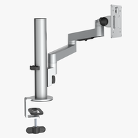 2024 nouvelle conception de haute qualité flexible réglable en alliage d'aluminium support de moniteur unique support de bras