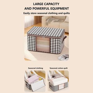 New Clothes <b>Storage</b> Bag Foldable <b>Storage</b> Containers <b>Blanket</b> <b>Storage</b> Bags for Organizing Clothing Sweater Pant Jacket Coat - Product Image 2