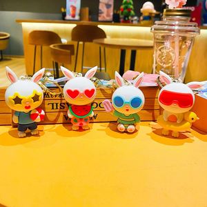 Cartoon Rabbit Keychain Trendy Fashion Car <b>Key</b> Ring Pendant Women Girl Cute Backpack Charm <b>Key</b> <b>Chains</b> - Product Image 1