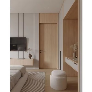 Porta Invisibile Facile <span class=keywords><strong>da</strong></span> Installare, <span class=keywords><strong>Arredamento</strong></span> Moderno per la Casa, Porta Interna Insonorizzata in Legno - Product Image 5