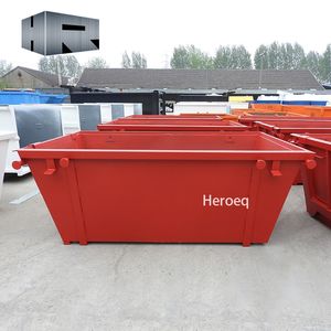 2m3 3m3 4m3 6m3 8m3 주문을 받아서 만들어진 산업 강철 폐기물 스킵 빈 - Product Image 4