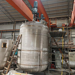 Reactor de Acero Inoxidable 316 para Planta de Fabricación de Resina de PVC con Bomba y Motor de Alta Eficiencia, Capacidad de 10L-5000L - Product Image 6