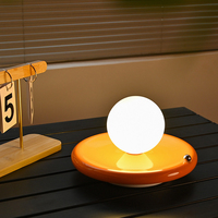 Lampe d'ambiance décorative créative de haute qualité, lampe de nuit rechargeable, lampe de chevet pour salon, lampe de bureau LED à charge USB