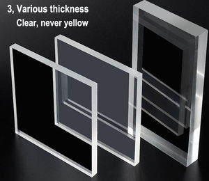 Pannelli in Acrilico Tagliati al Laser su Misura, Lastre in <span class=keywords><strong>Plexiglass</strong></span> OEM con Logo Inciso, Spessore 1-50mm, <span class=keywords><strong>Specchio</strong></span> in Acrilico Colato 4x8ft - Product Image 5