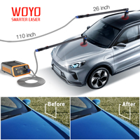 Kit de réparation de carrosserie automobile WOYO PDR007+ROD, chauffe-aimant à induction magnétique, outils de débosselage sans peinture, équipement d'entretien