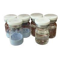 Poudre de peptide de cuivre bleu GHK-Cu de qualité cosmétique avec une pureté de 99 %, riche en ingrédients nourrissants pour la peau