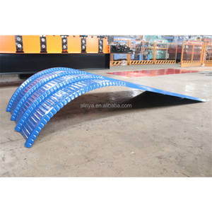 Servicio de rolado de planchas curvadora techos maquina Para fabricar teja curva - Product Image 4