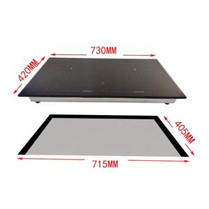 Table de cuisson à induction invisible encastrable en céramique à prix d'usine, design sans joint pour la rénovation et l'amélioration des cuisines modernes - Product Image 4