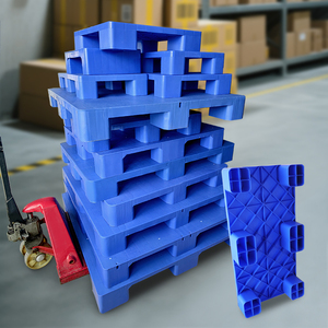 Paletas de HDPE para Almacén, Resistentes, Duraderas, de Una Sola Cara, Entrada de 4 Vías, Paleta de Plástico Europea, Transporte Industrial, Logística - Product Image 4