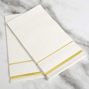 Serviettes d'invités en lin au toucher, tissu <span class=keywords><strong>jetable</strong></span> comme des serviettes à main en papier doux - Product Image 5