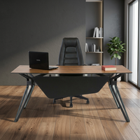 Nouvel Arrivage – Ensemble de Bureau Exécutif ARSU Moderne et Durable en Bois pour Usage Commercial