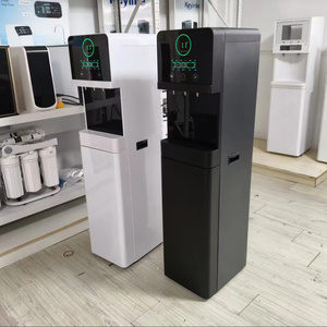 Distributeur d'eau à osmose inverse autonome haut de gamme, chaud et froid, à chargement par le bas, pour usage domestique et professionnel, avec 3 robinets pour eau chaude - Product Image 1