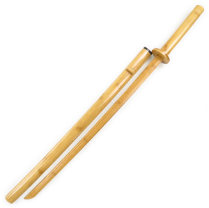 Épée d'entraînement en bambou <span class=keywords><strong>Bokken</strong></span>, katana <span class=keywords><strong>japonais</strong></span> personnalisable pour le kendo, l'iaido, le kenjutsu et les arts martiaux - Product Image 1