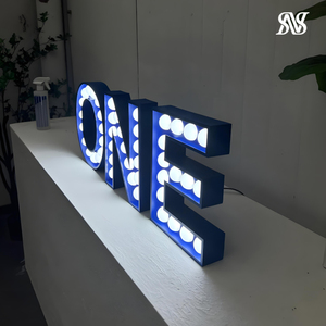 Letras LED Impermeables Personalizables para Carteleras Publicitarias Exteriores - Product Image 2