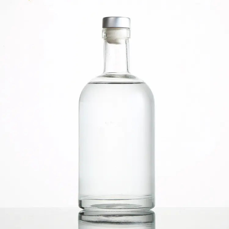 Prodotti più venduti 2023 750ml liquore spirito bottiglia di vetro Vodka Whisky con tappo
