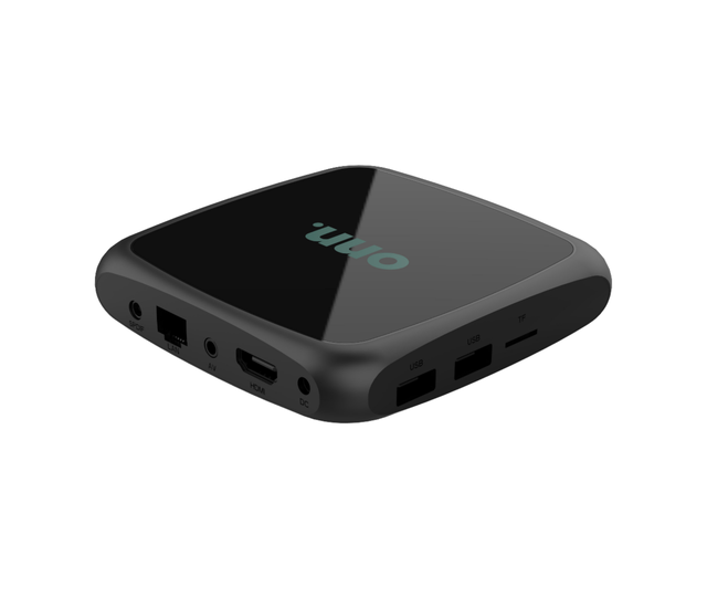 Onn Android TV Box 2GB 16GB Google TV Streaming Media Player with Voice Remote