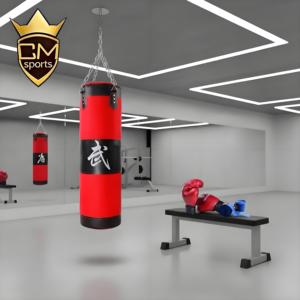 CHENGMO SPORTS <span class=keywords><strong>Sac</strong></span> <span class=keywords><strong>de</strong></span> <span class=keywords><strong>frappe</strong></span> <span class=keywords><strong>de</strong></span> boxe et <span class=keywords><strong>de</strong></span> taekwondo autoportant non rempli avec gants et accessoires - Product Image 1