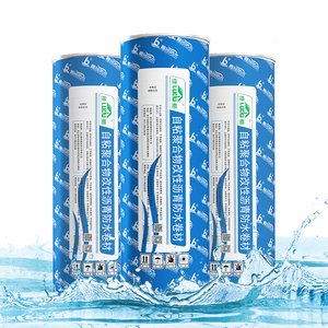 Membrane d'asphalte modifiée polymère auto-adhésive moderne Membrane de <span class=keywords><strong>bitume</strong></span> pour le couloir de construction souterrain de toit sans torche - Product Image 6