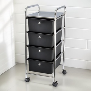 All-Room 4-Tier Mobile Multi-functional Storage <b>Organizer</b> for Bathroom Kitchen Living Room & Wardrobe-Save Space - Product Image 1