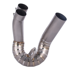 Pour Ducati Ducati Hypermotard 950 tuyau d'échappement <span class=keywords><strong>moto</strong></span> moyen lien tuyau titane alliage course <span class=keywords><strong>ligne</strong></span> - Product Image 3