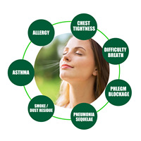 Spray Nasal OEM en Gros pour Soulager la Sinusite, Soin Apaisant du Nez, Rhinite Allergique Chronique, Nettoyage Pulmonaire, Détoxification, Spray Anti-Ronflement