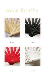 Custom Printed Traditional Style Bamboo Large Folding Hand Fans for Events Dance Performances Festivals <b>Gifts</b> - Product Image 3