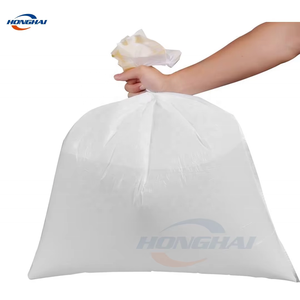 PBAT Biodegradable Customized <strong>Drawstring</strong> <strong>Garbage</strong> <strong>Bag</strong> with Rolling Design - Product Image 5