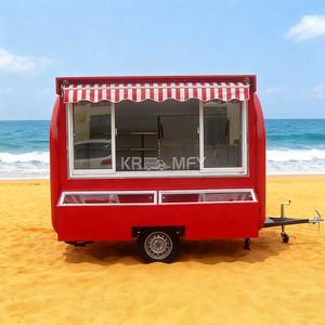 Camion de café commercial personnalisé de haute qualité, camion de boulangerie, camion de hot-dogs, cuisine mobile, remorque, kiosque de nourriture de rue - Product Image 5