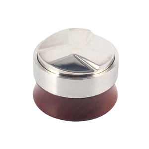 Prensa Distribuidora de Espresso con Mango de Madera, Nivelador de Café para Cafetera Espresso de Oficina en Casa - Product Image 5