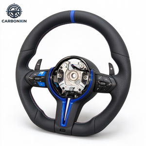 Volante Deportivo Red Label para BMW, Compatible con 320 525 F10 F30 E90 F70 E71 F31 X5 X6 F01 F07 F20 F11 F22 F25 M3 M5 - Product Image 4