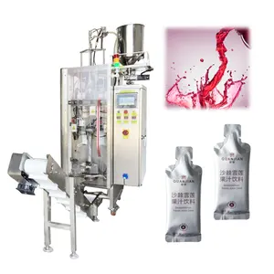 Multi-function Automatic Irregular Shape Sachet Liquid Juice Drink Bottle Shape Pouch Bag Making Filling Packing Machine