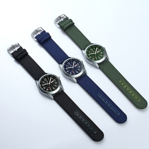 YZL919 fabbrica diretta sport orologio <span class=keywords><strong>militare</strong></span> per gli uomini verde tela di Nylon per studenti impermeabile al quarzo movimento di vetro quadrante - Product Image 4