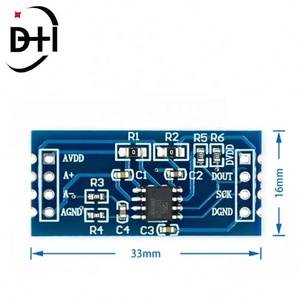 TM7711 โมดูล/เซ็นเซอร์ชั่งน้ำหนักอิเล็กทรอนิกส์ 24 โมดูล AD ไมโครคอนโทรลเลอร์ HX710A เซ็นเซอร์ความดัน - Product Image 2