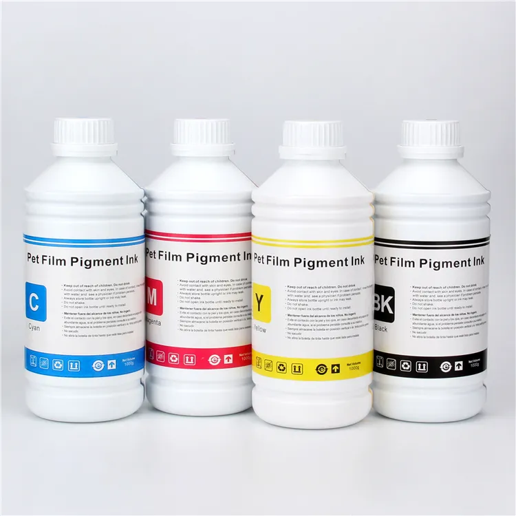 Tinta de pigmento textil DTF para impresora Epson L1800, L805, Xp15000, I3200, 1000, Dx5, 1390, 4720 ML