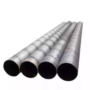 Helical Submerged Arc Welding API SPEC 5L Gr.B 24 Inch 609.6mm Painted Welded Spiral SSAW Steel Pipe For Petroleum
