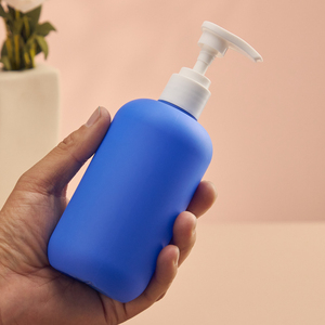 500ml Hotel Home Use Amber <strong>Refillable</strong> Lotion Pump Bottle Round Plastic Shampoo <strong>Hand</strong> <strong>Soap</strong> and Shower Gel Dispenser Bottle - Product Image 6