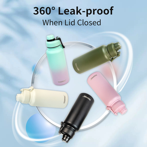 Coctelera de proteínas de acero inoxidable ecológica Thumbler caliente y frío, botella agitadora gimnasio <span class=keywords><strong>Metal</strong></span> 1000ml, botella de agua para gimnasio - Product Image 5