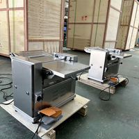 Machine à découper le shawarma turc en acier inoxydable 304 avec réglage de l'épaisseur, machine à couper le bœuf frais, éplucheur de viande de porc