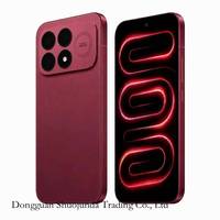 Smartphone Gaming 5G Terbaru Red Mi K100 Pro 6.59" 185Hz Baterai 8500mAh Pengisian Cepat 100W Kamera 200MP SD 8 Elite Gen5