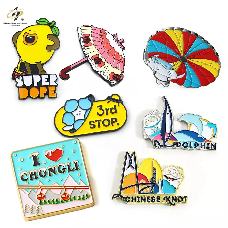 Magnet Kulkas Promosi Murah Lembut Enamel Lucu Magnet Kulkas Kustom Souvenir Turis Magnet 3d Magnet untuk Kulkas