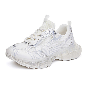 Nuova combinazione di colori sognanti traspiranti scarpe sportive Casual da ragazza primavera per le attività quotidiane di moda <span class=keywords><strong>Sneakers</strong></span> versatili - Product Image 3
