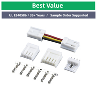 Conector de cable a cable de la serie EI con paso de 2.5mm y carcasa de cobre, 6A/10A, para juguetes y electrónica de consumo
